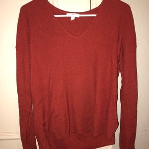 BP red sweater size xs